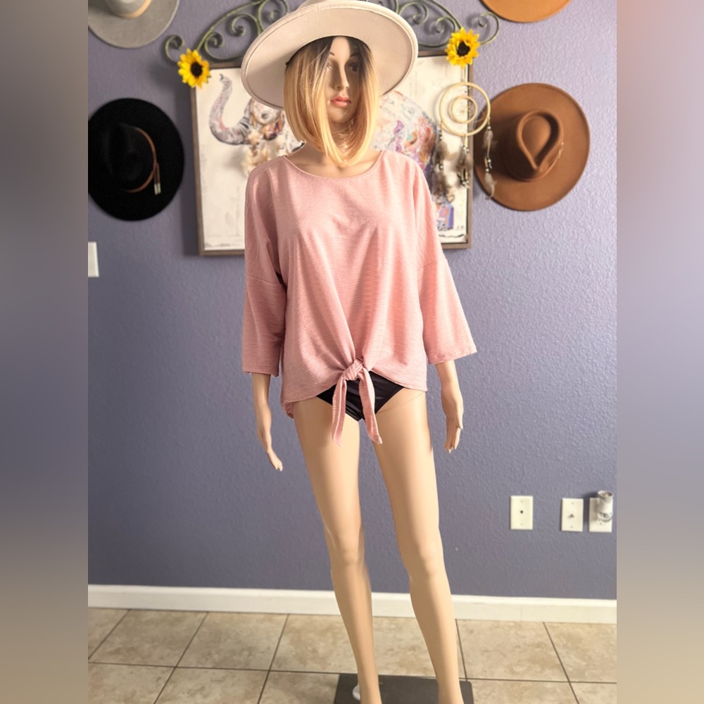 Tie Front Top